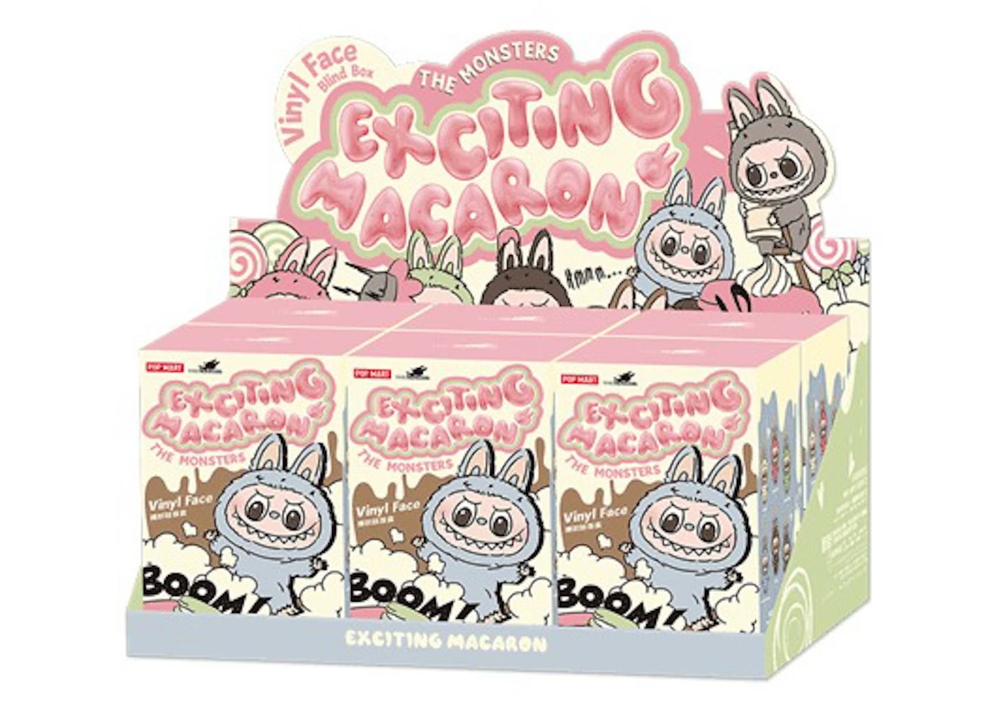 Labubu Exciting Macaron, surprise color